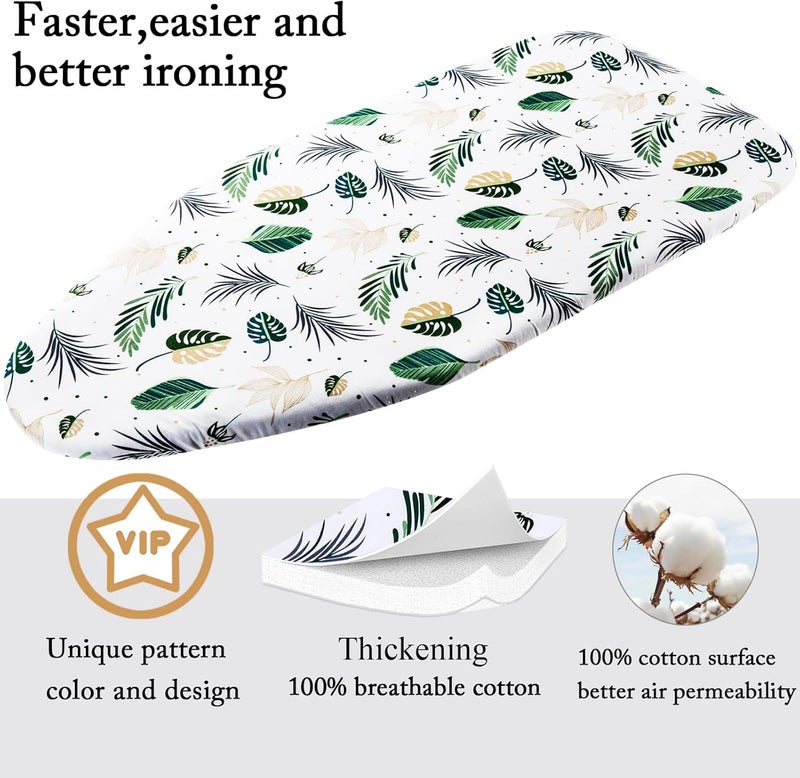 MZXcuin Small Ironing Board Cover Scorch Resistant, Table top Ironing Cover with Padding Heat Reflective Heavy Duty Pad… - Image 1